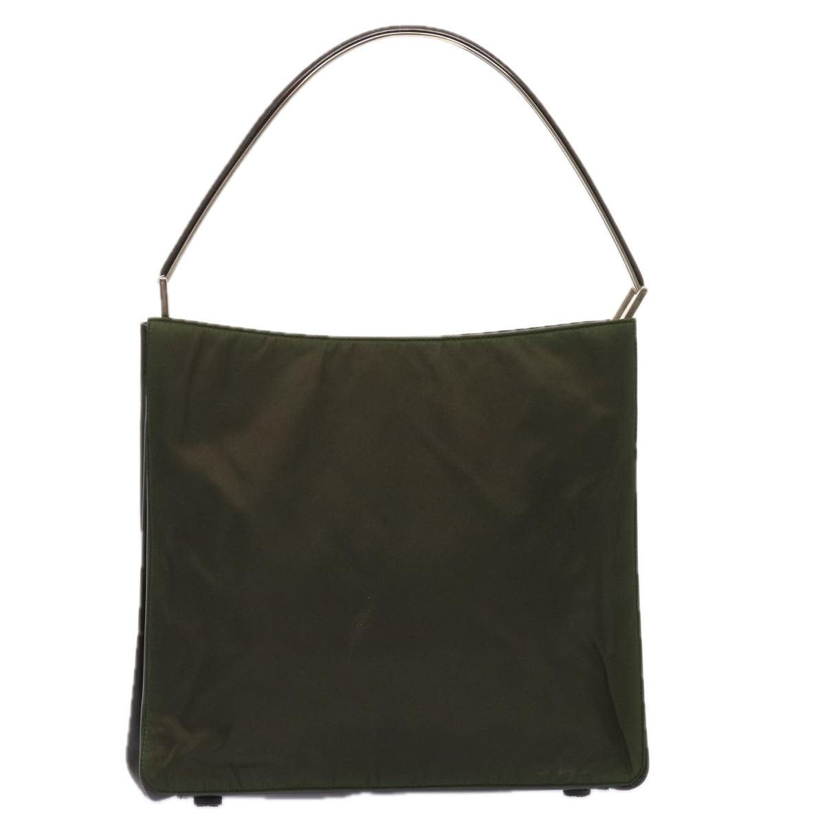 Luxury PradaShoulder Bag Nylon Khaki 72625