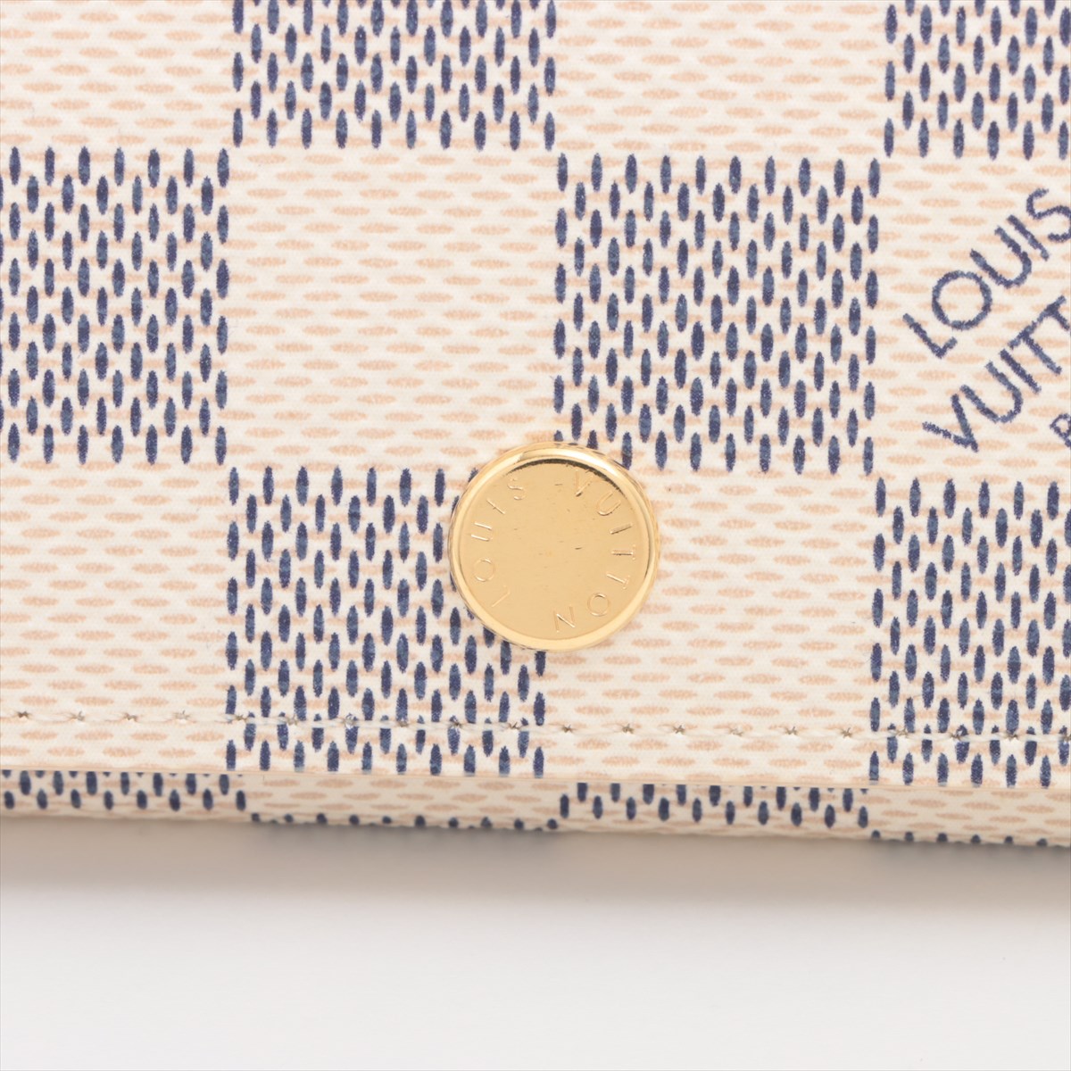 Louis Vuitton Damier Azur Multicle 4 N60386  Reaction Keycase