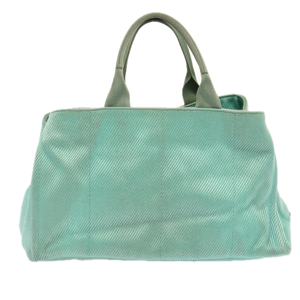 Luxury PradaCanapa GM Hand Bag Canvas Blue 72696