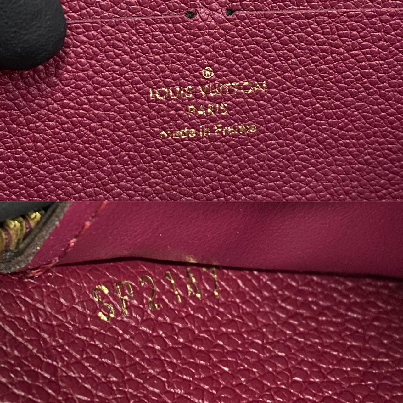 Louis Vuitton Monogram Empreinte Clemence Wallet
