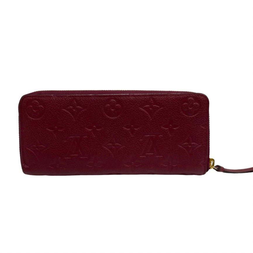 Louis Vuitton Monogram Empreinte Clemence Wallet