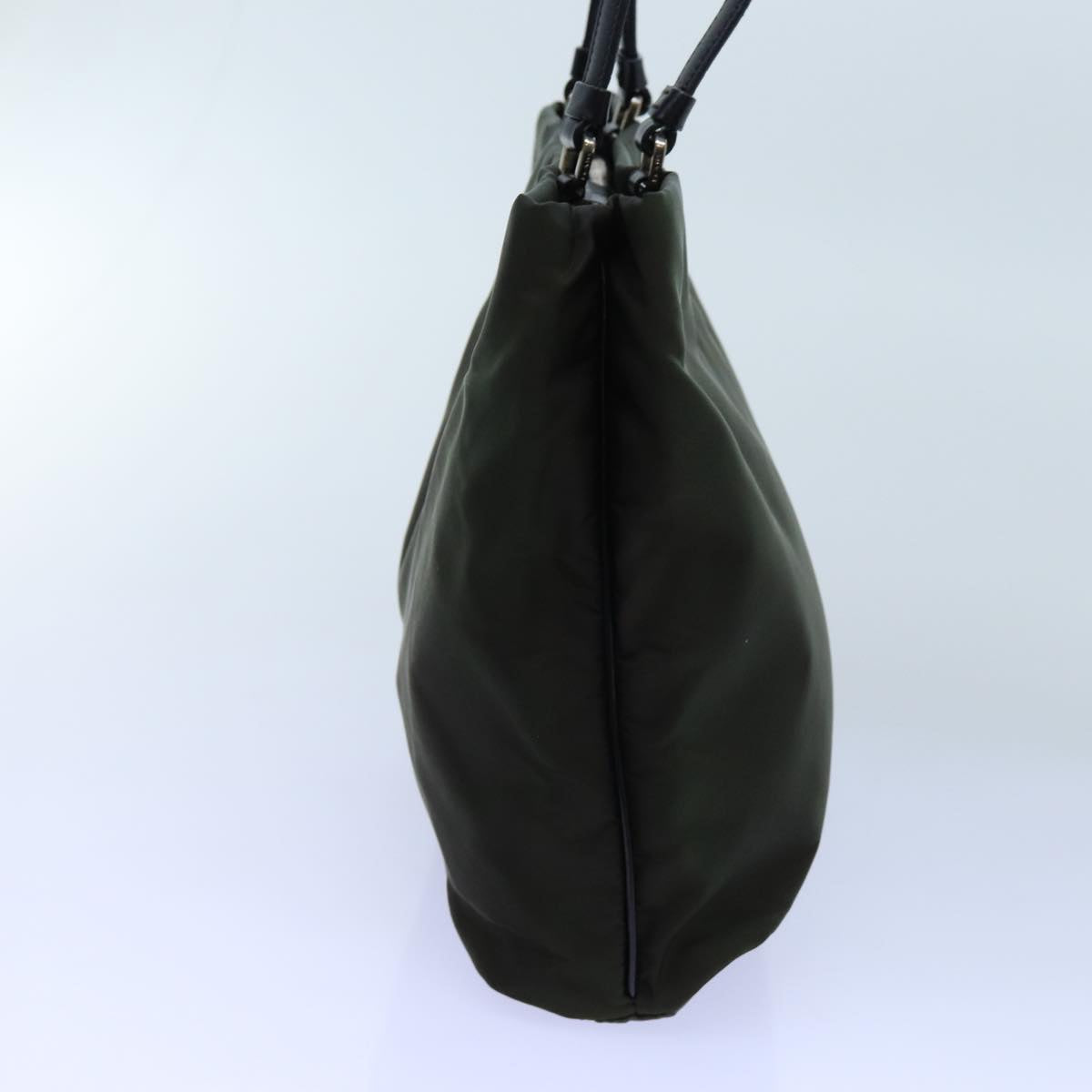 Luxury PradaHand Bag Nylon Khaki 72729