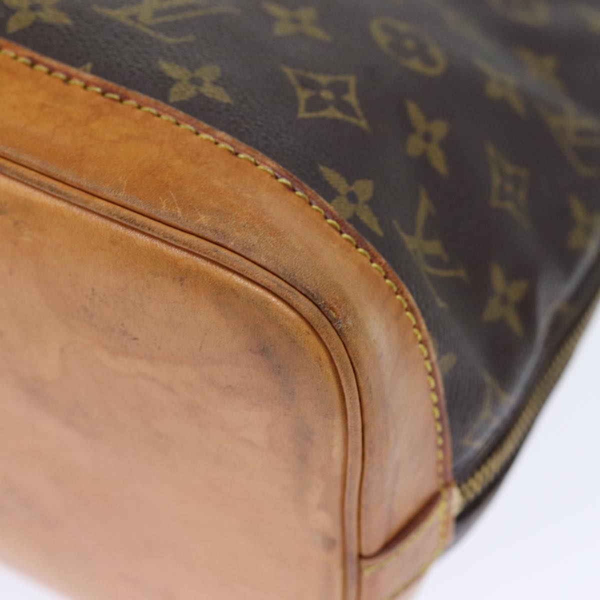 LOUIS VUITTON Monogram Alma Hand Bag M51130 LV 72767