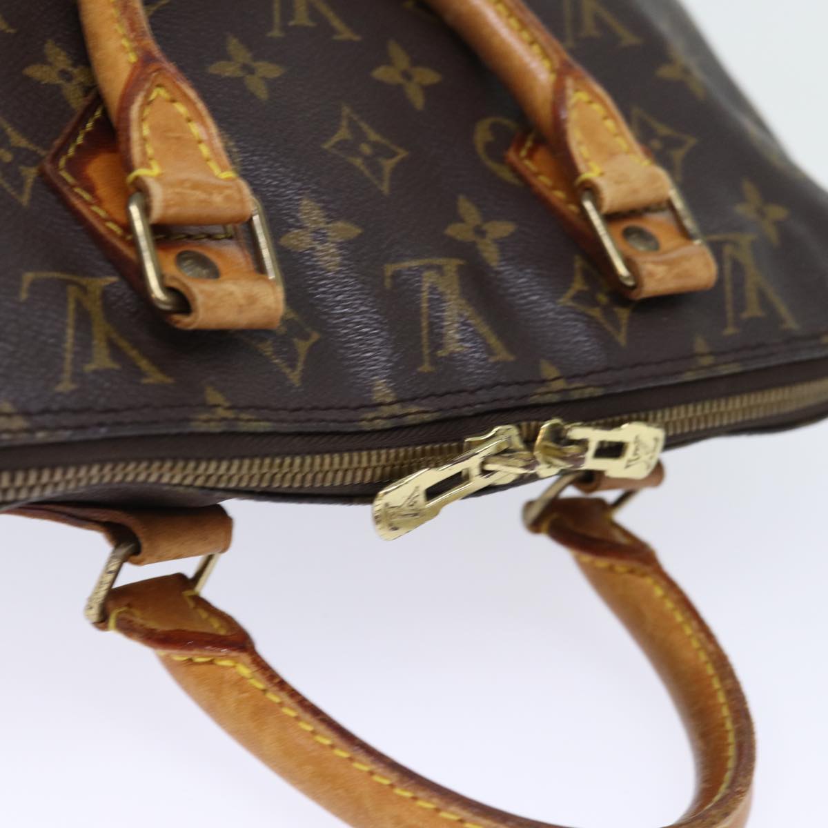 LOUIS VUITTON Monogram Alma Hand Bag M51130 LV 72767