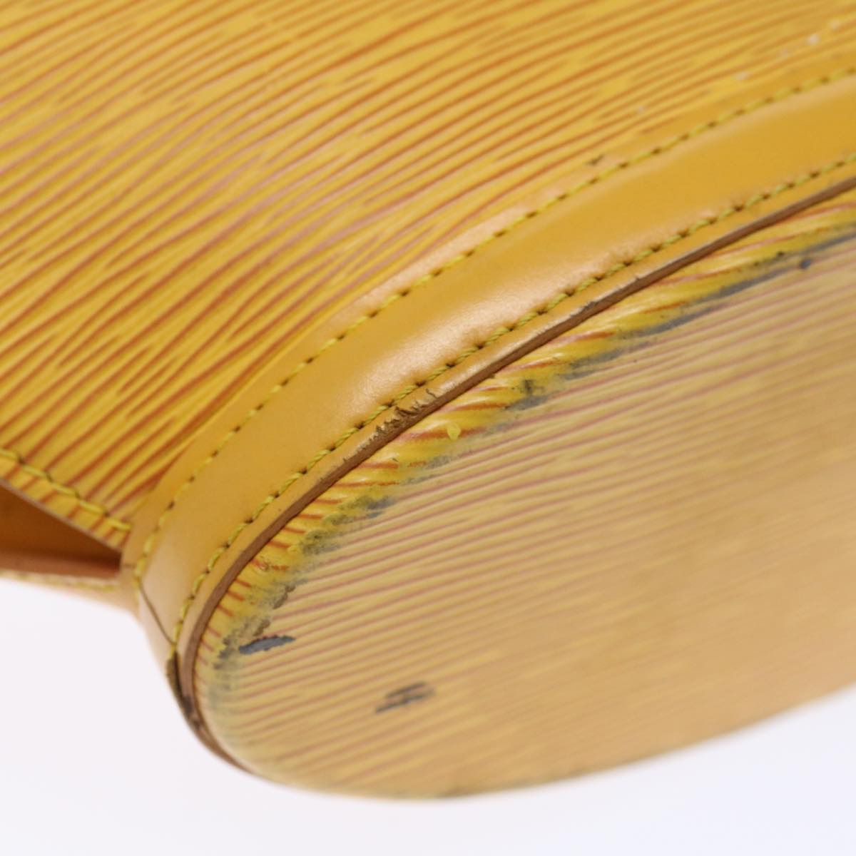 LOUIS VUITTON Epi Saint Jacques Hand Bag Yellow M52279 LV 72769