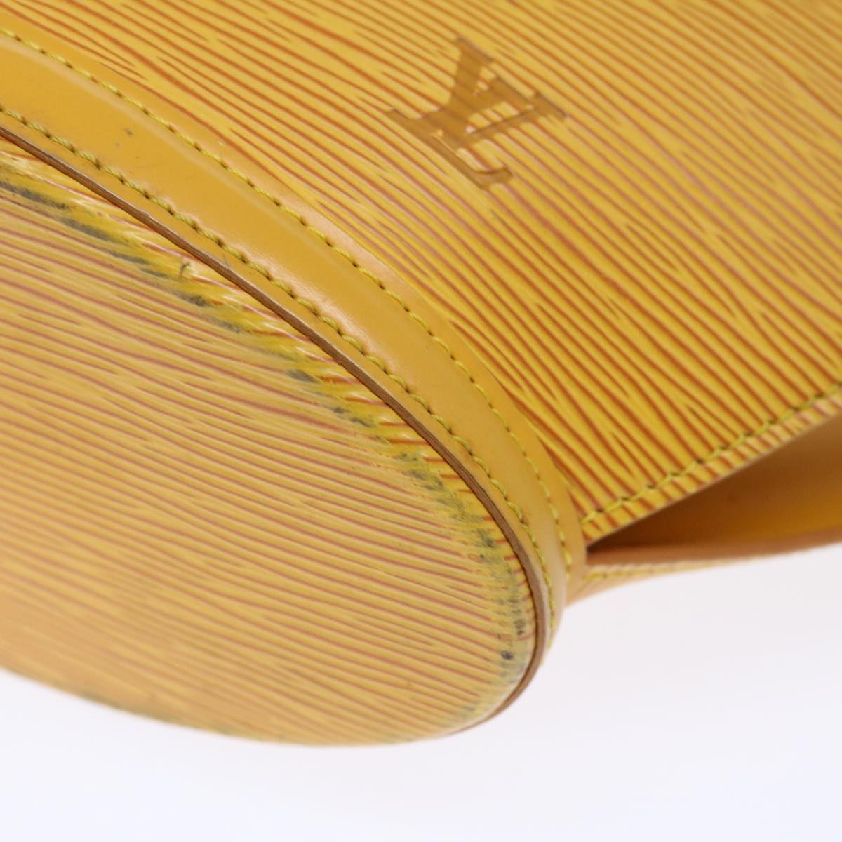 LOUIS VUITTON Epi Saint Jacques Hand Bag Yellow M52279 LV 72769