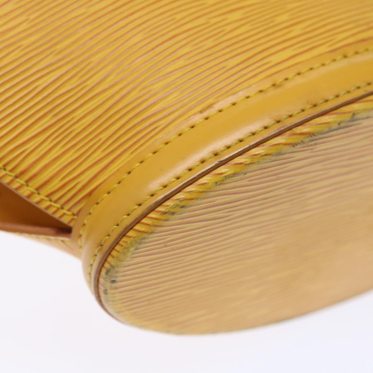 LOUIS VUITTON Epi Saint Jacques Hand Bag Yellow M52279 LV 72769