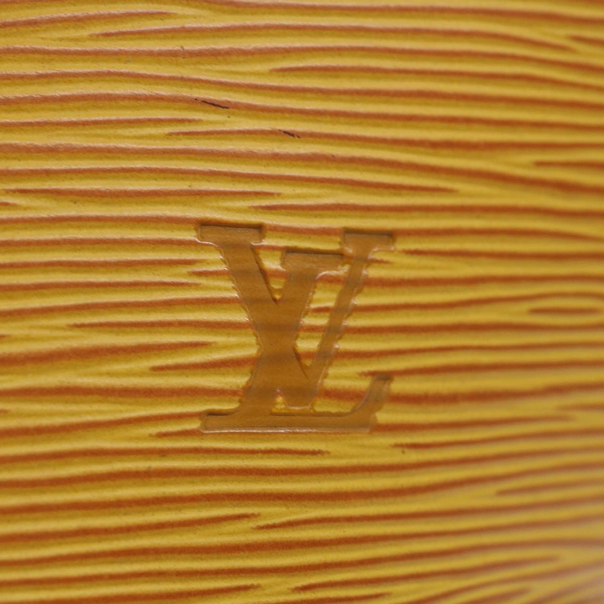 LOUIS VUITTON Epi Saint Jacques Hand Bag Yellow M52279 LV 72769