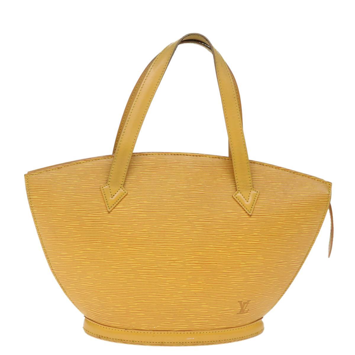 LOUIS VUITTON Epi Saint Jacques Hand Bag Yellow M52279 LV 72769