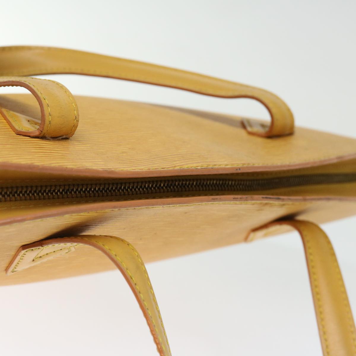 LOUIS VUITTON Epi Saint Jacques Hand Bag Yellow M52279 LV 72769