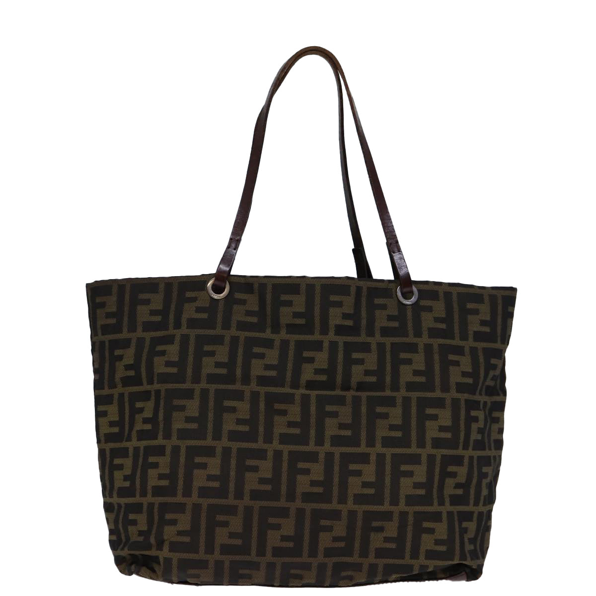 Luxury Fendi Zucca Canvas Tote Bag Brown72779