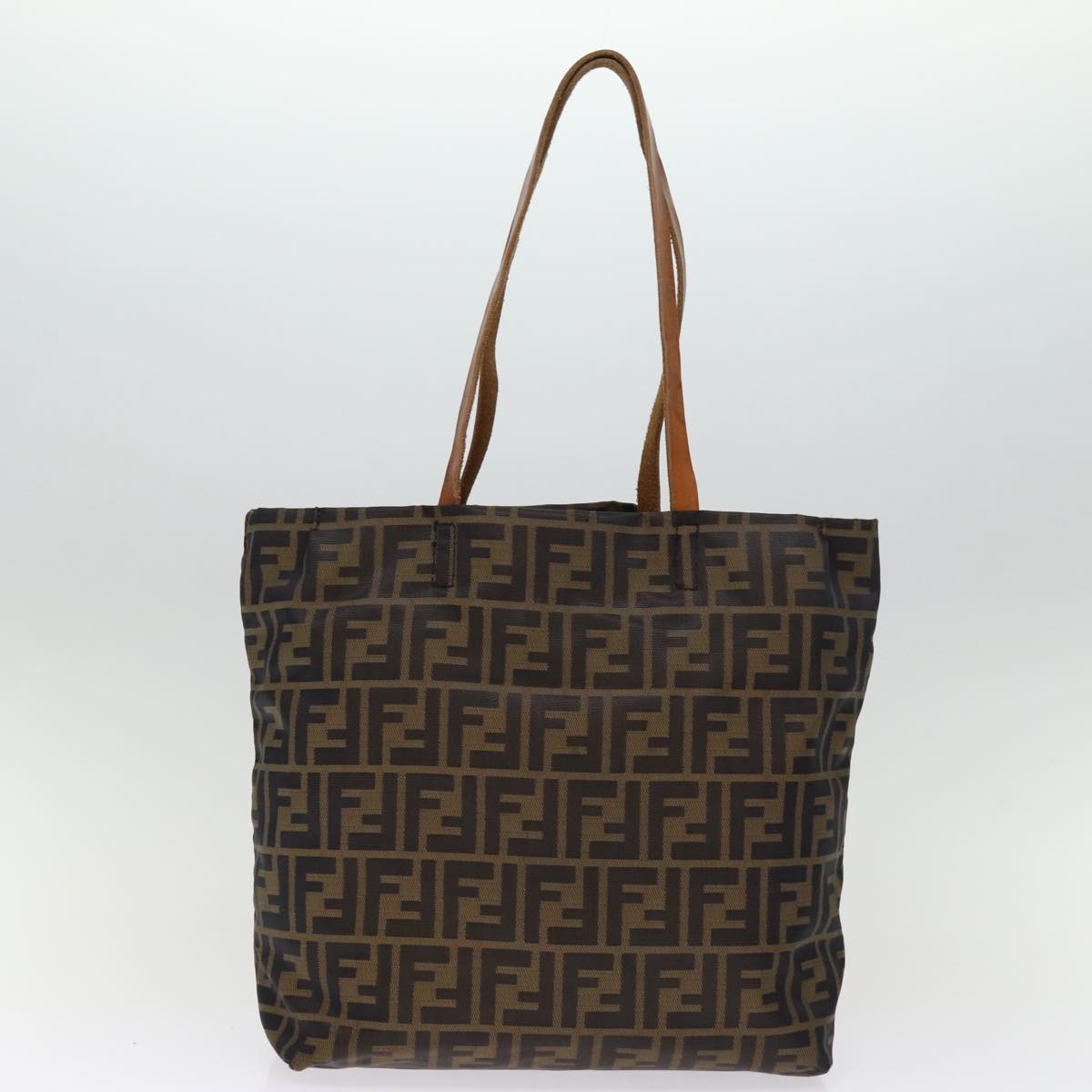 Luxury Fendi Zucca Canvas Hand Bag 2Set Black Brown72894