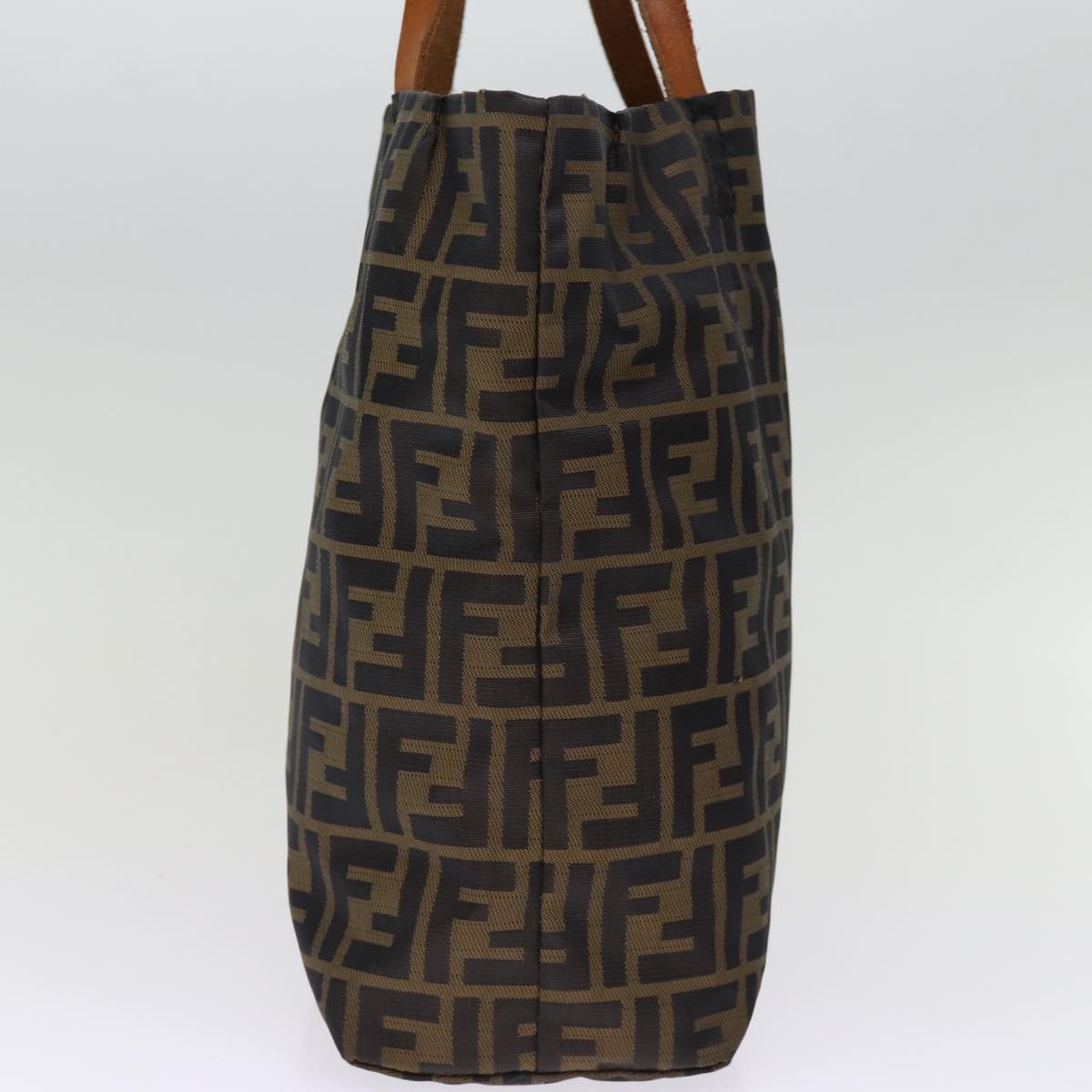 Luxury Fendi Zucca Canvas Hand Bag 2Set Black Brown72894