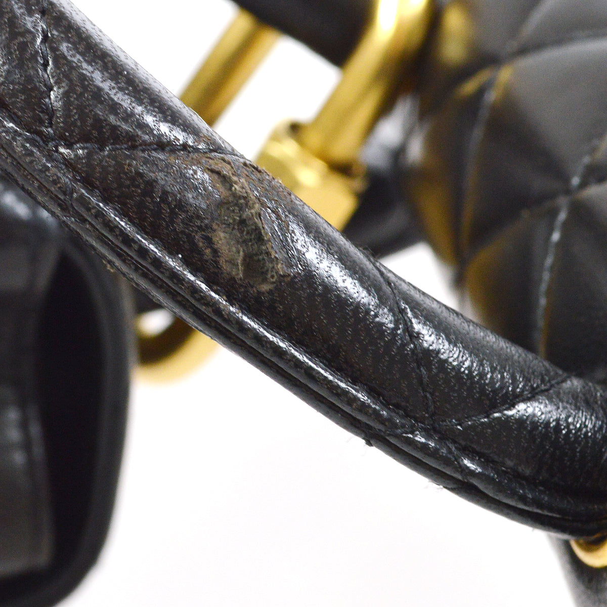 CHANEL 1994-1996 Classic Single Flap Handbags Set Black Lambskin 72957