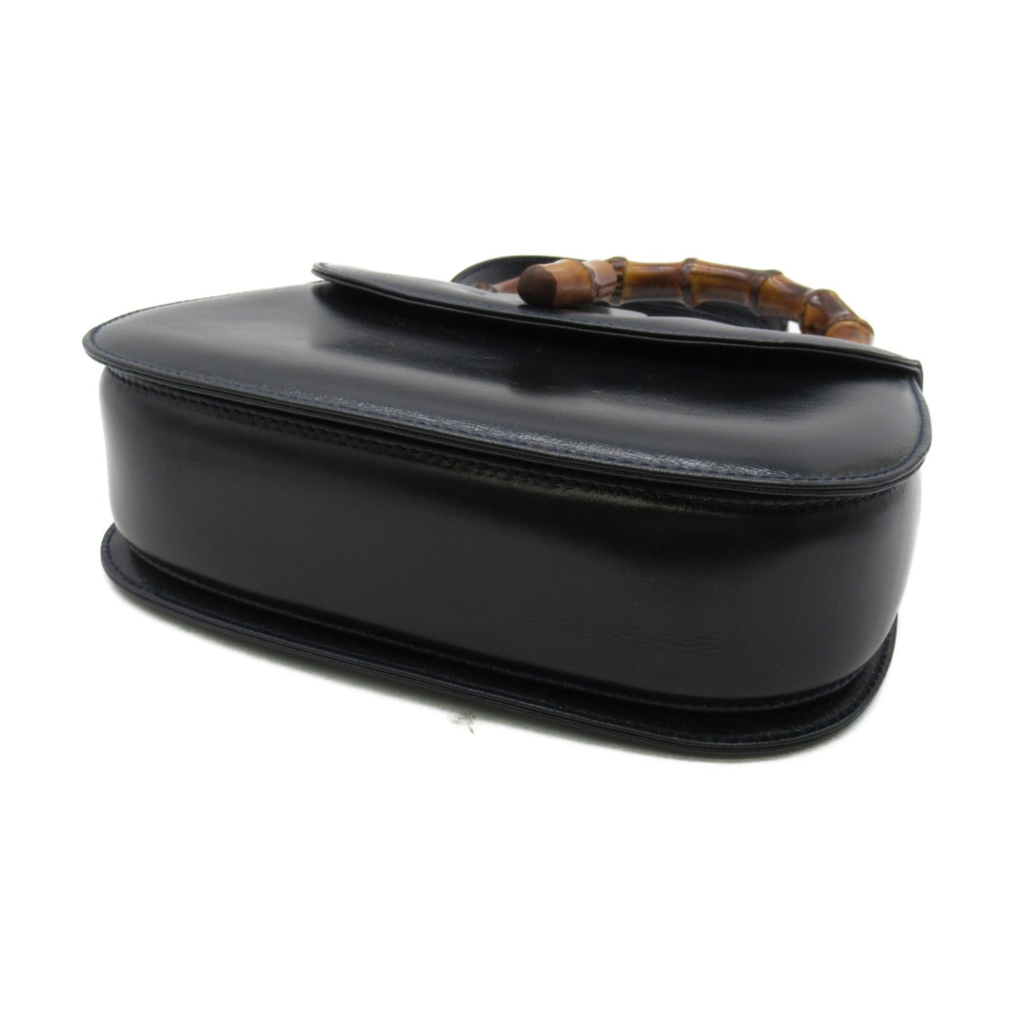 Gucci Bamboo  Leather Handbag ()