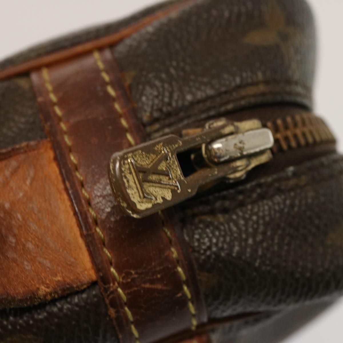LOUIS VUITTON Monogram Compiegne 28 Clutch Bag M51845 LV 73004