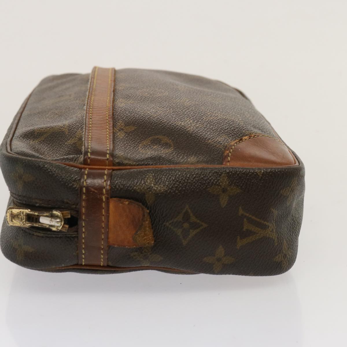 LOUIS VUITTON Monogram Compiegne 28 Clutch Bag M51845 LV 73004