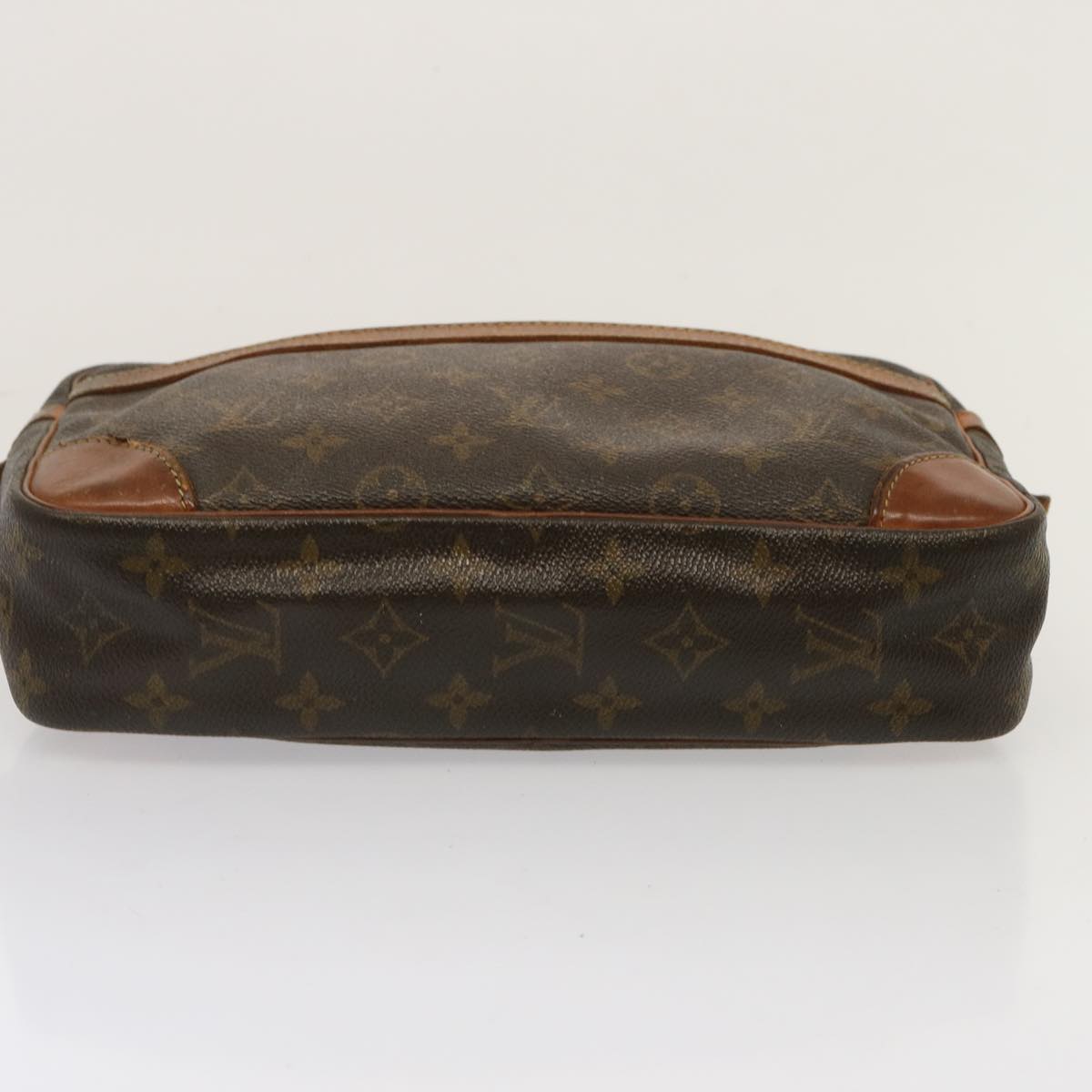 LOUIS VUITTON Monogram Compiegne 28 Clutch Bag M51845 LV 73004