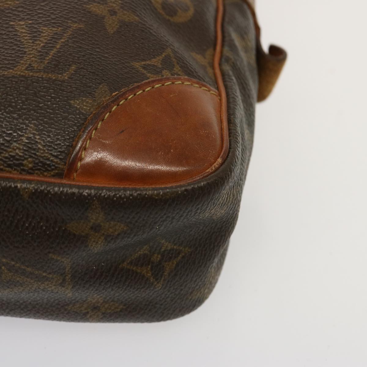 LOUIS VUITTON Monogram Compiegne 28 Clutch Bag M51845 LV 73004