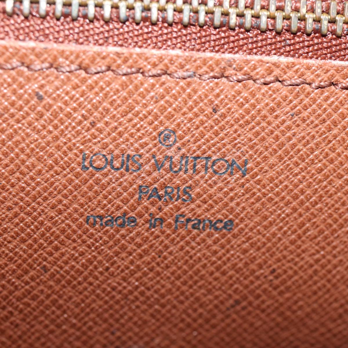 LOUIS VUITTON Epi Serie Dragonne Hand Bag Zipangu Gold M52618 LV 73010