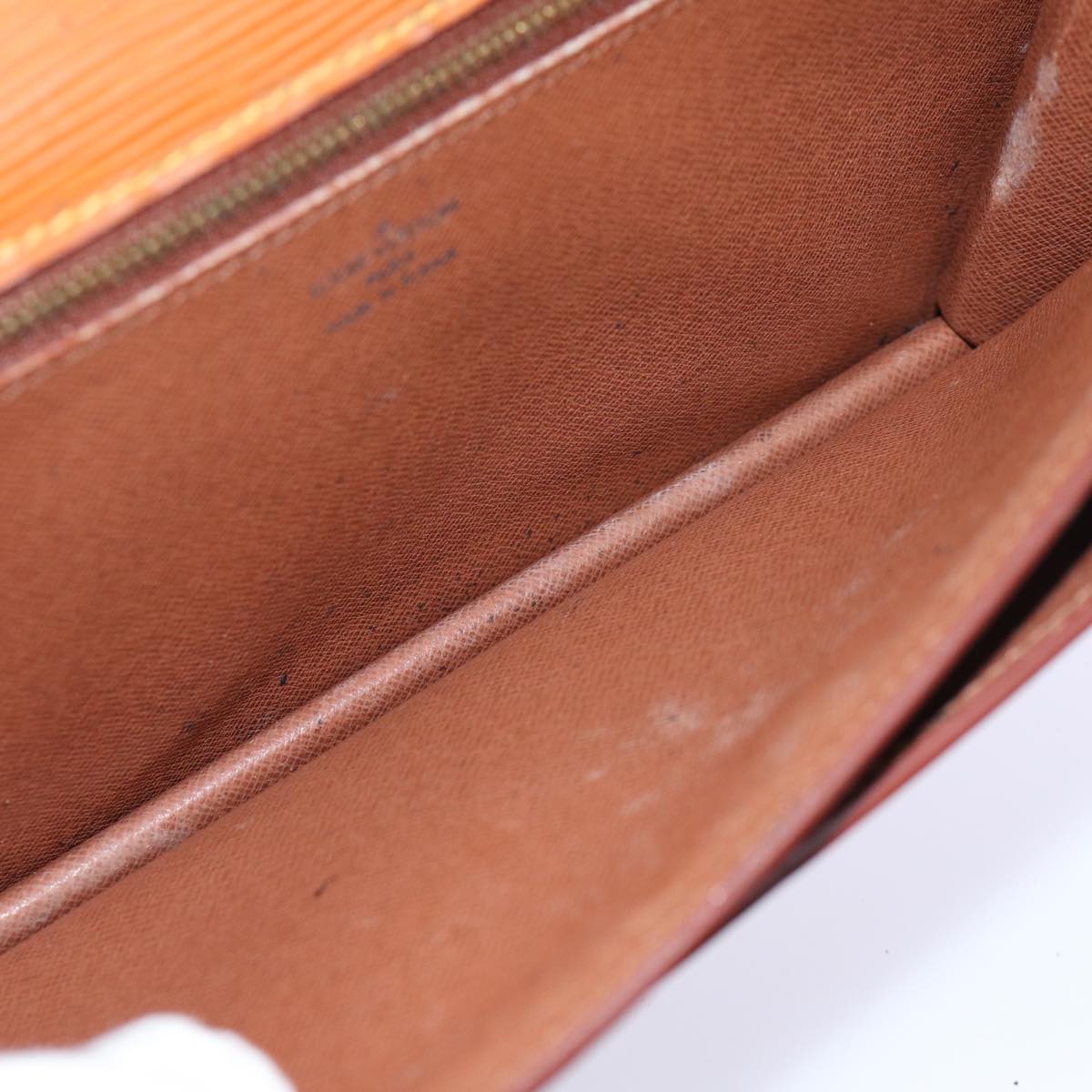 LOUIS VUITTON Epi Serie Dragonne Hand Bag Zipangu Gold M52618 LV 73010