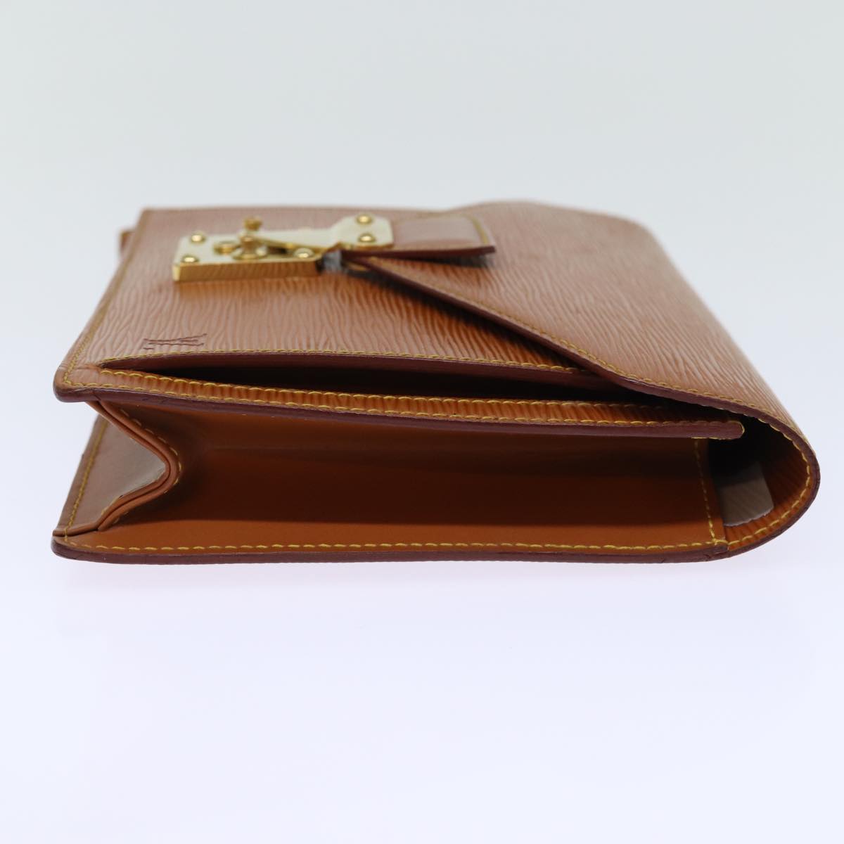 LOUIS VUITTON Epi Serie Dragonne Hand Bag Zipangu Gold M52618 LV 73010