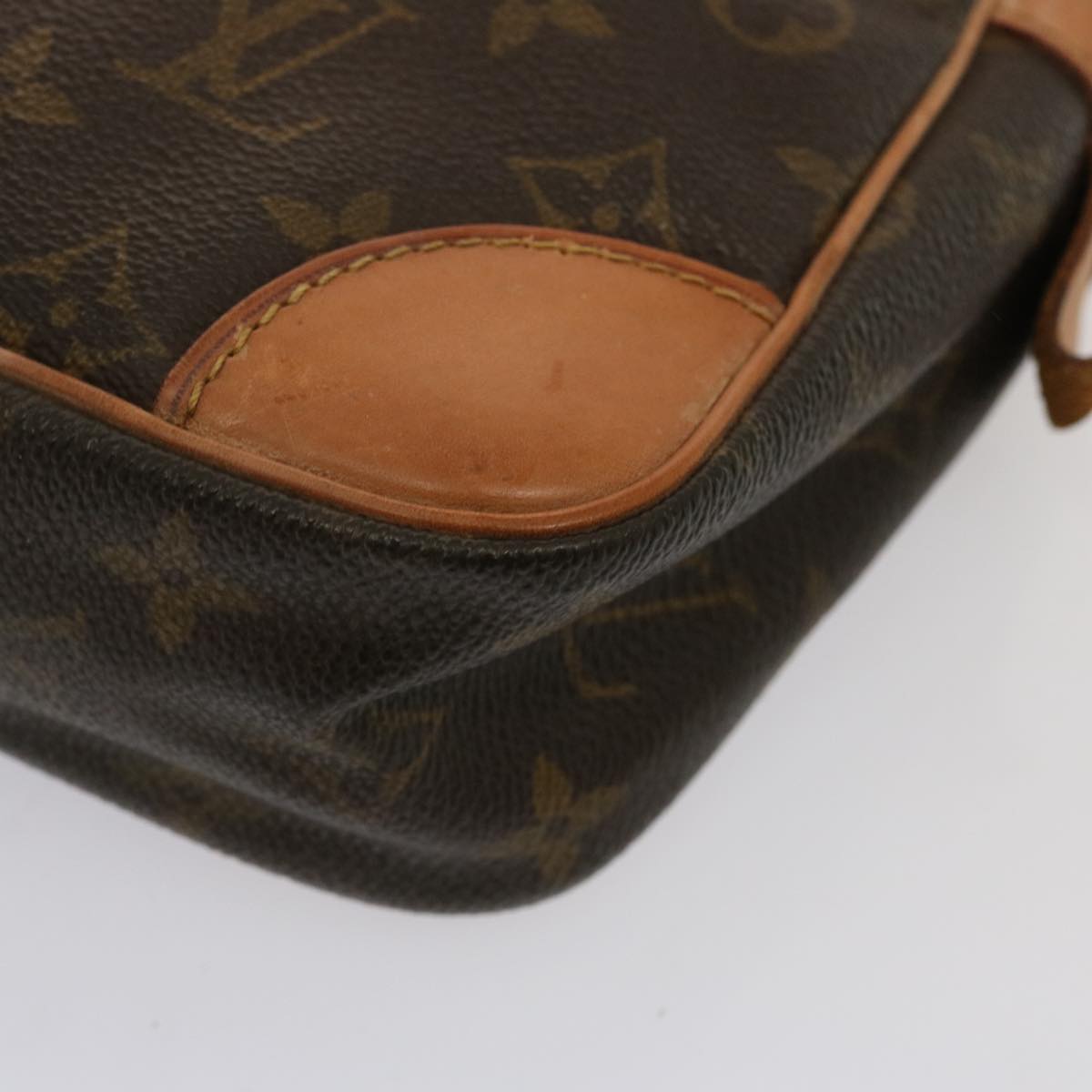 LOUIS VUITTON Monogram Compiegne 28 Clutch Bag M51845 LV 73013