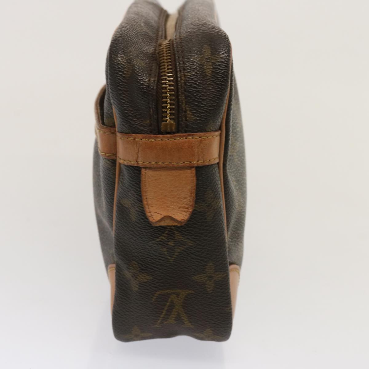 LOUIS VUITTON Monogram Compiegne 28 Clutch Bag M51845 LV 73013