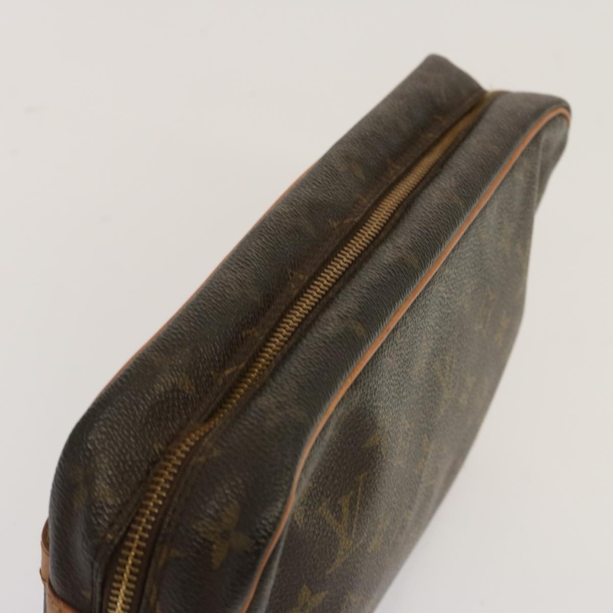 LOUIS VUITTON Monogram Compiegne 28 Clutch Bag M51845 LV 73013