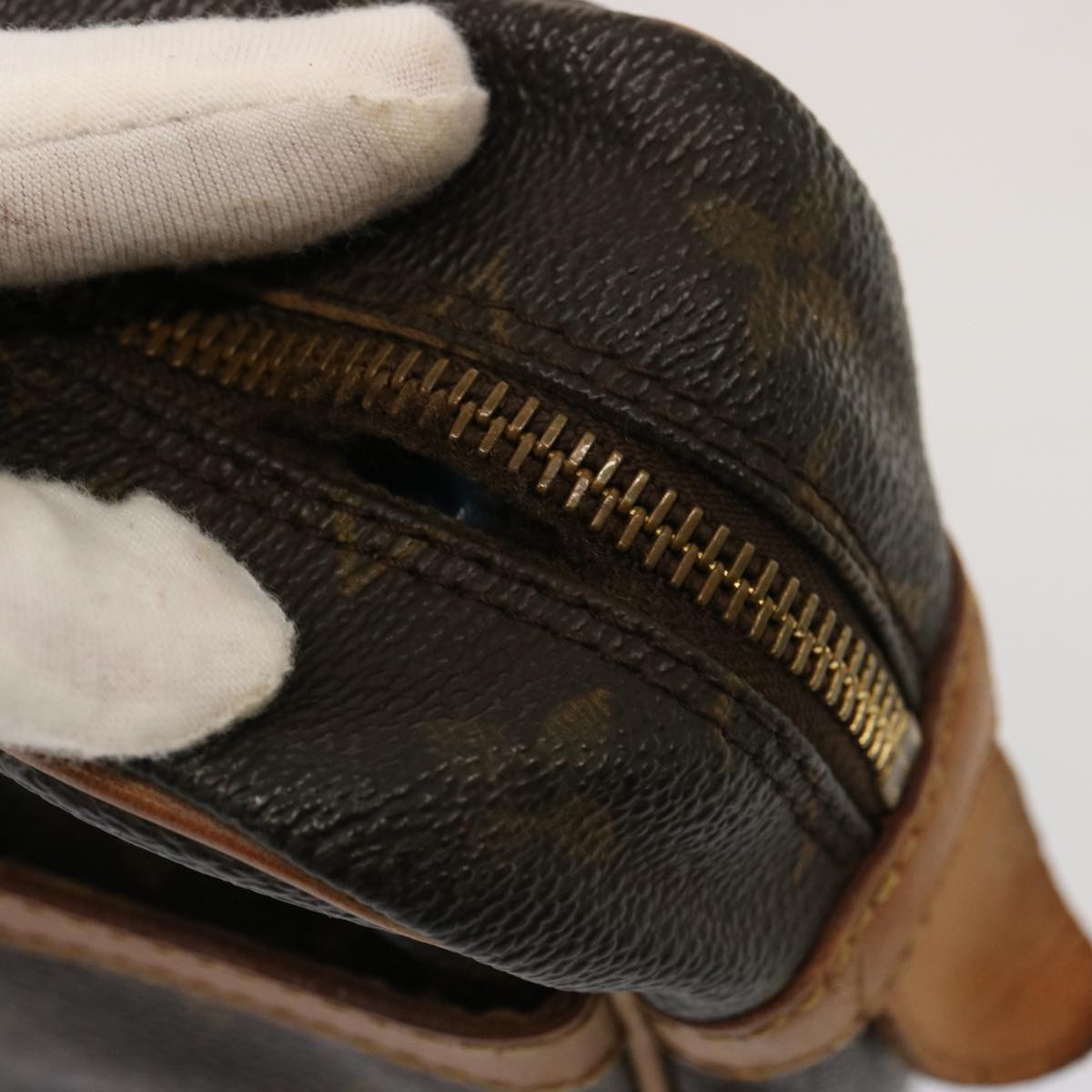 LOUIS VUITTON Monogram Compiegne 28 Clutch Bag M51845 LV 73013