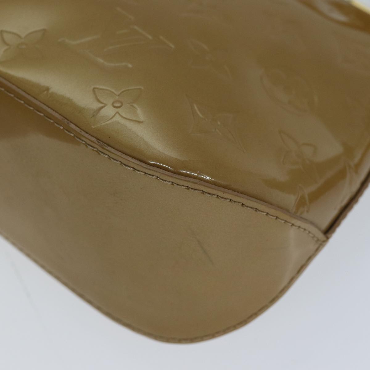 LOUIS VUITTON Vernis Minna Street Shoulder Bag Noisette M91508 LV 73021