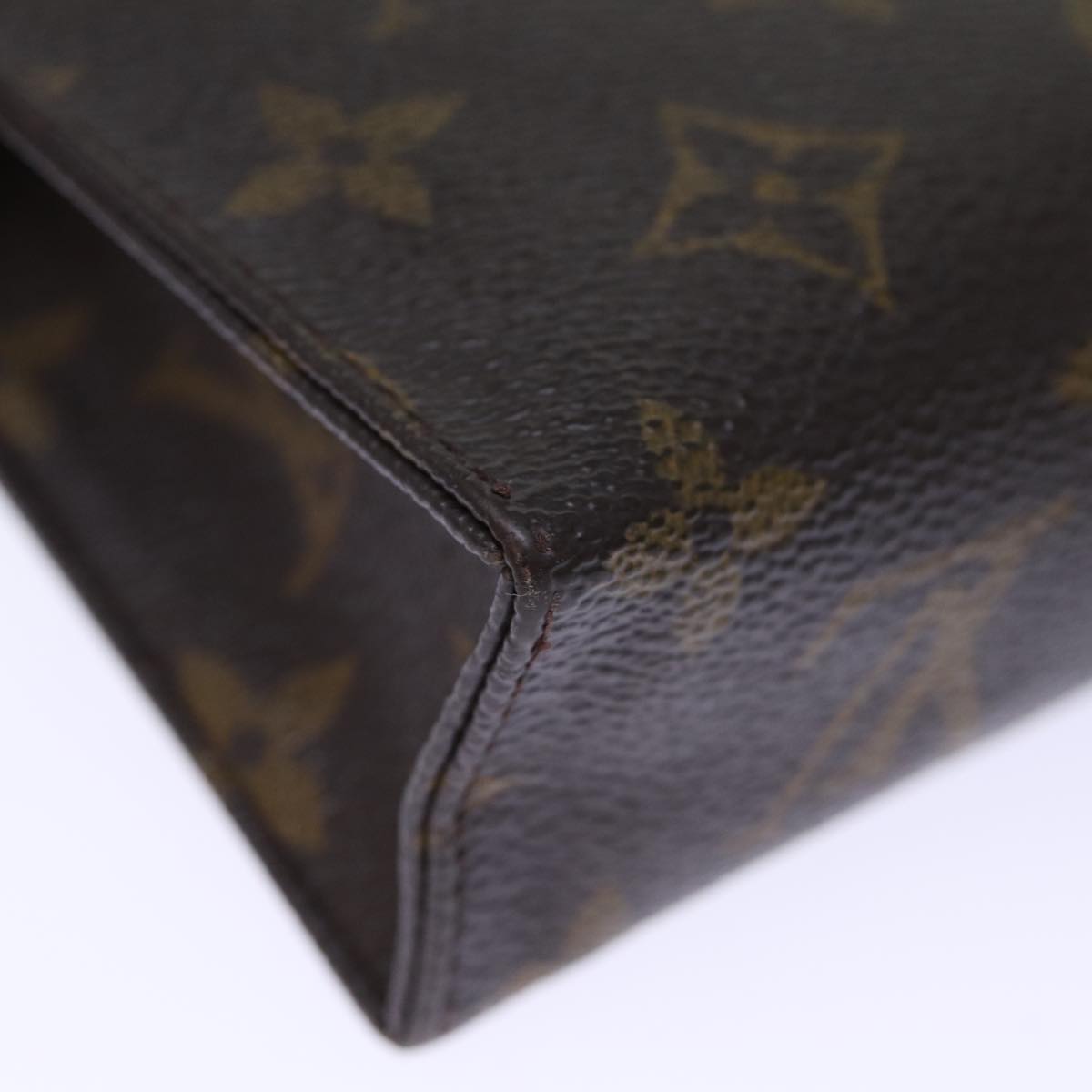 LOUIS VUITTON Monogram Poche Toilette 15 Pouch M47546 LV 73023