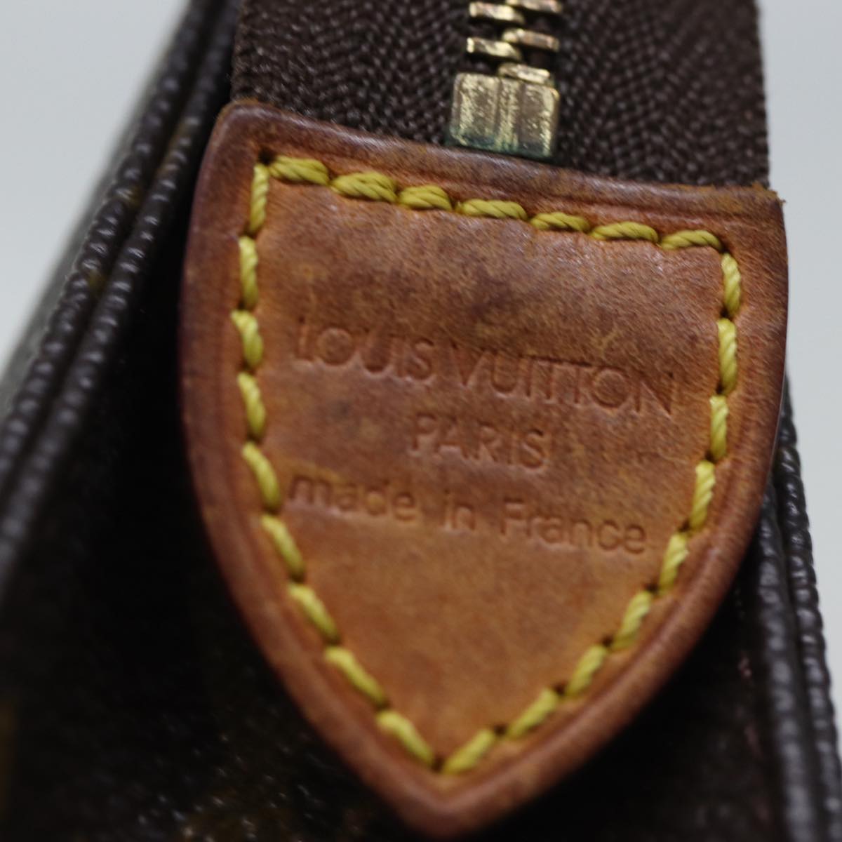LOUIS VUITTON Monogram Poche Toilette 15 Pouch M47546 LV 73023