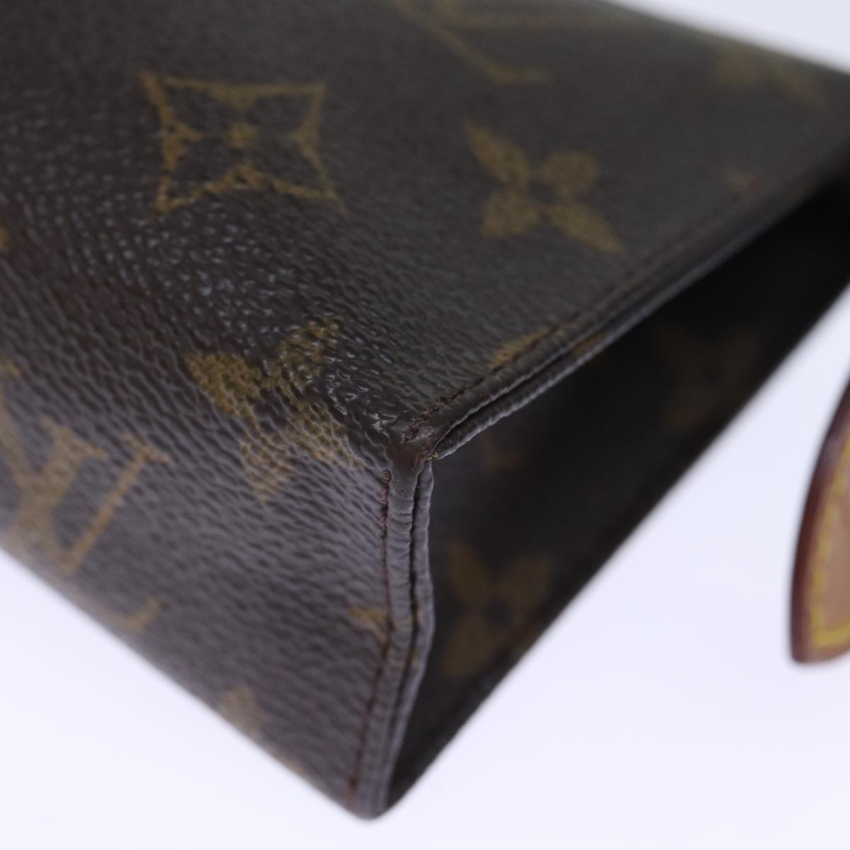 LOUIS VUITTON Monogram Poche Toilette 15 Pouch M47546 LV 73023