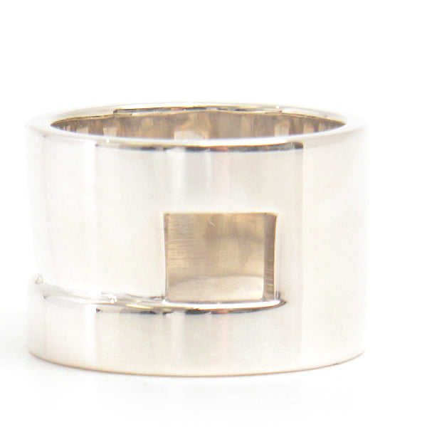 Luxury Gucci Trending 2025 Silver SV925 Square Design Ring 11.5