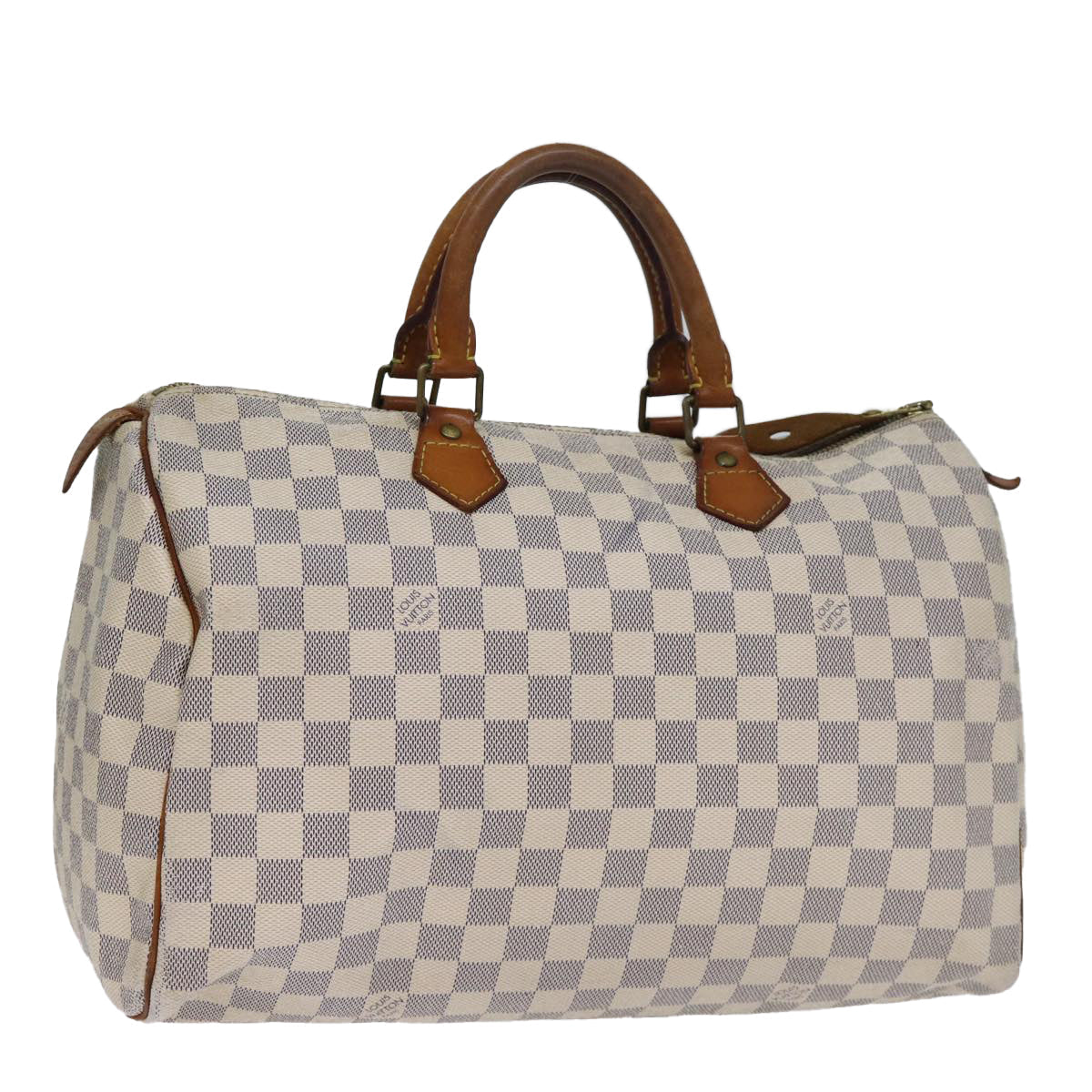 LOUIS VUITTON Damier Azur Speedy 35 Hand Bag N41535 LV 73072