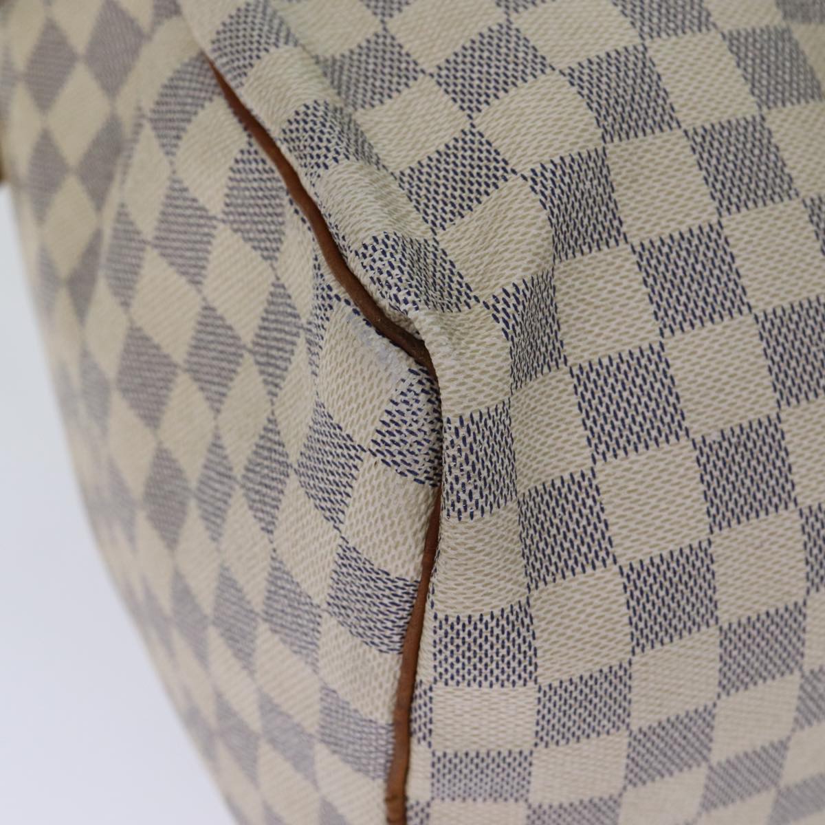 LOUIS VUITTON Damier Azur Speedy 35 Hand Bag N41535 LV 73072