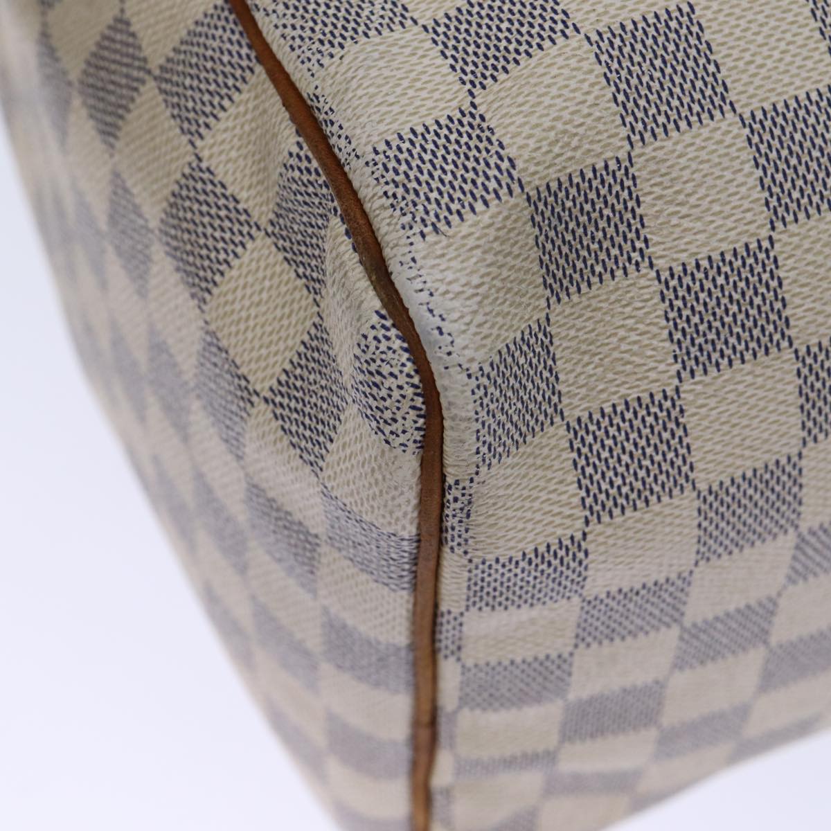 LOUIS VUITTON Damier Azur Speedy 35 Hand Bag N41535 LV 73072