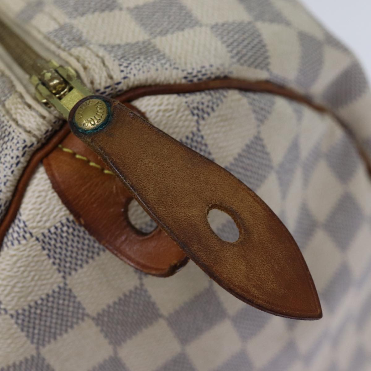 LOUIS VUITTON Damier Azur Speedy 35 Hand Bag N41535 LV 73072