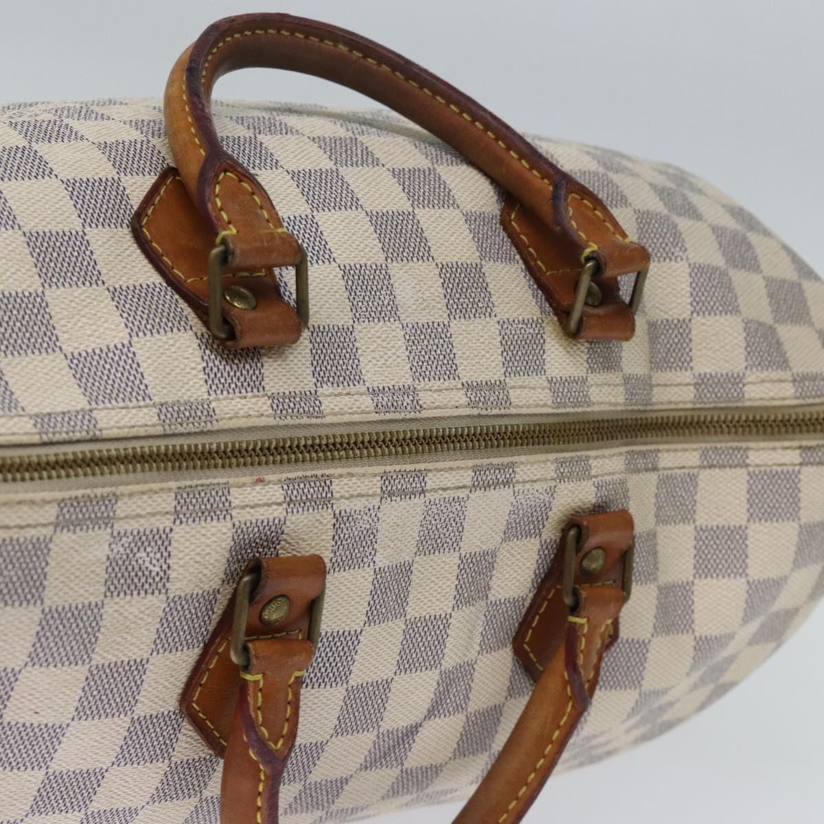 LOUIS VUITTON Damier Azur Speedy 35 Hand Bag N41535 LV 73072