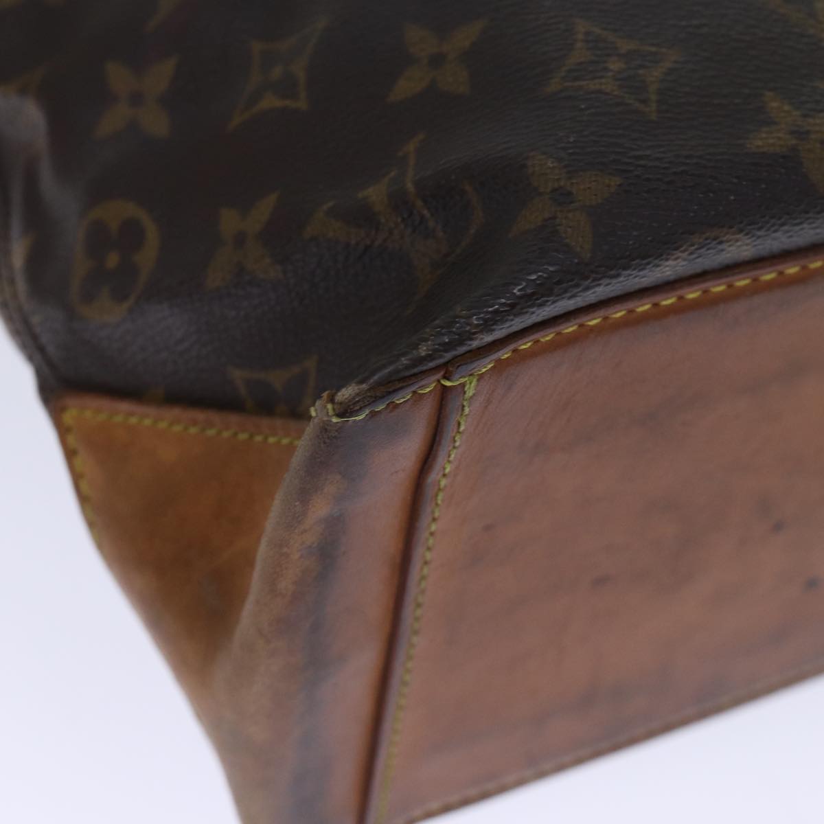 LOUIS VUITTON Monogram Cabas Piano Tote Bag M51148 LV 73078