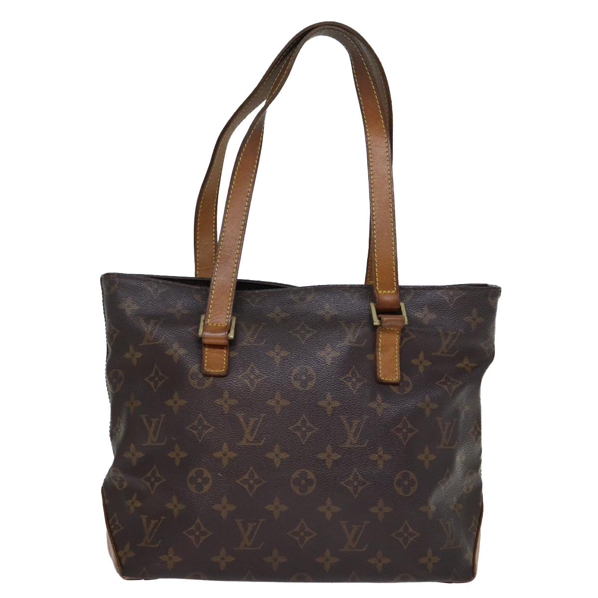 LOUIS VUITTON Monogram Cabas Piano Tote Bag M51148 LV 73078