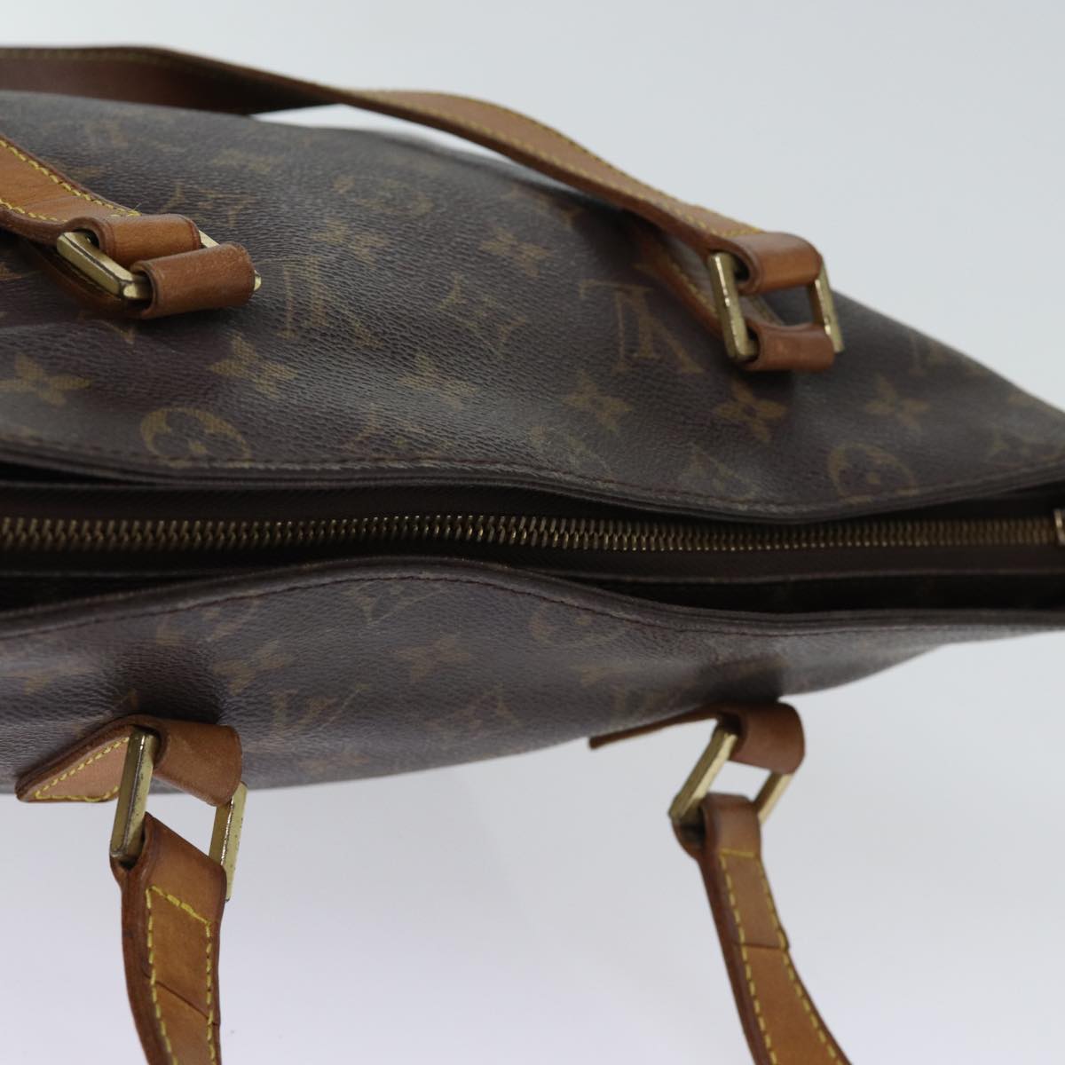 LOUIS VUITTON Monogram Cabas Piano Tote Bag M51148 LV 73078