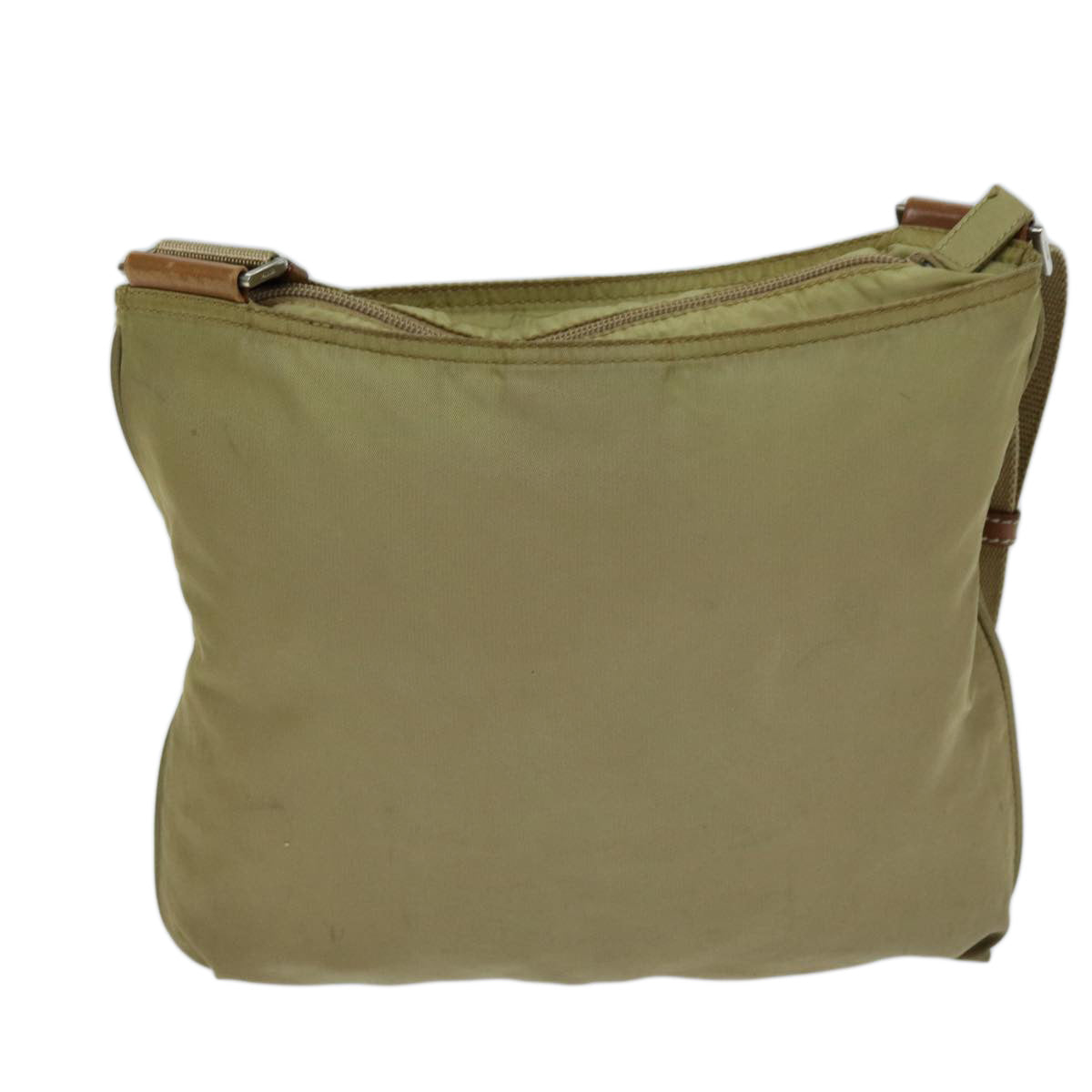 Luxury PradaShoulder Bag Nylon Beige 73098