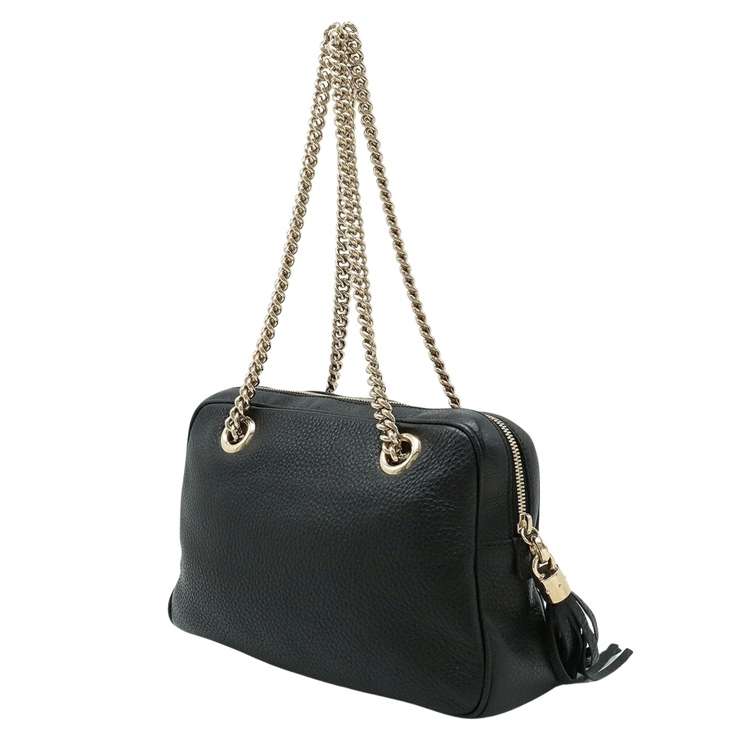 Luxury Gucci Trending 2025 Soho  Leather Shopper Bag ()