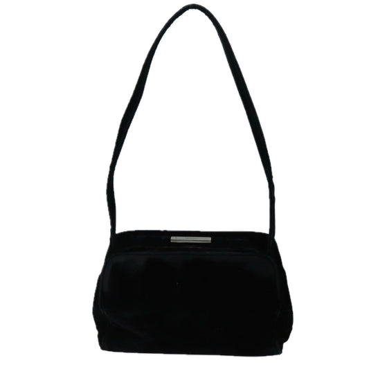 Luxury PradaShoulder Bag Velor Black 73144