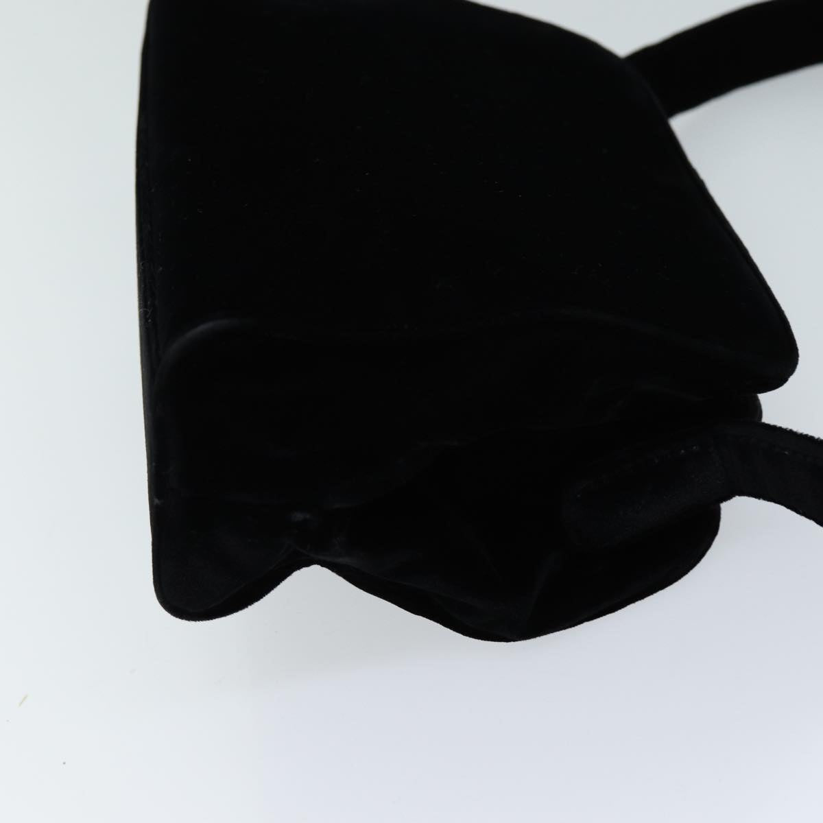 Luxury PradaShoulder Bag Velor Black 73144