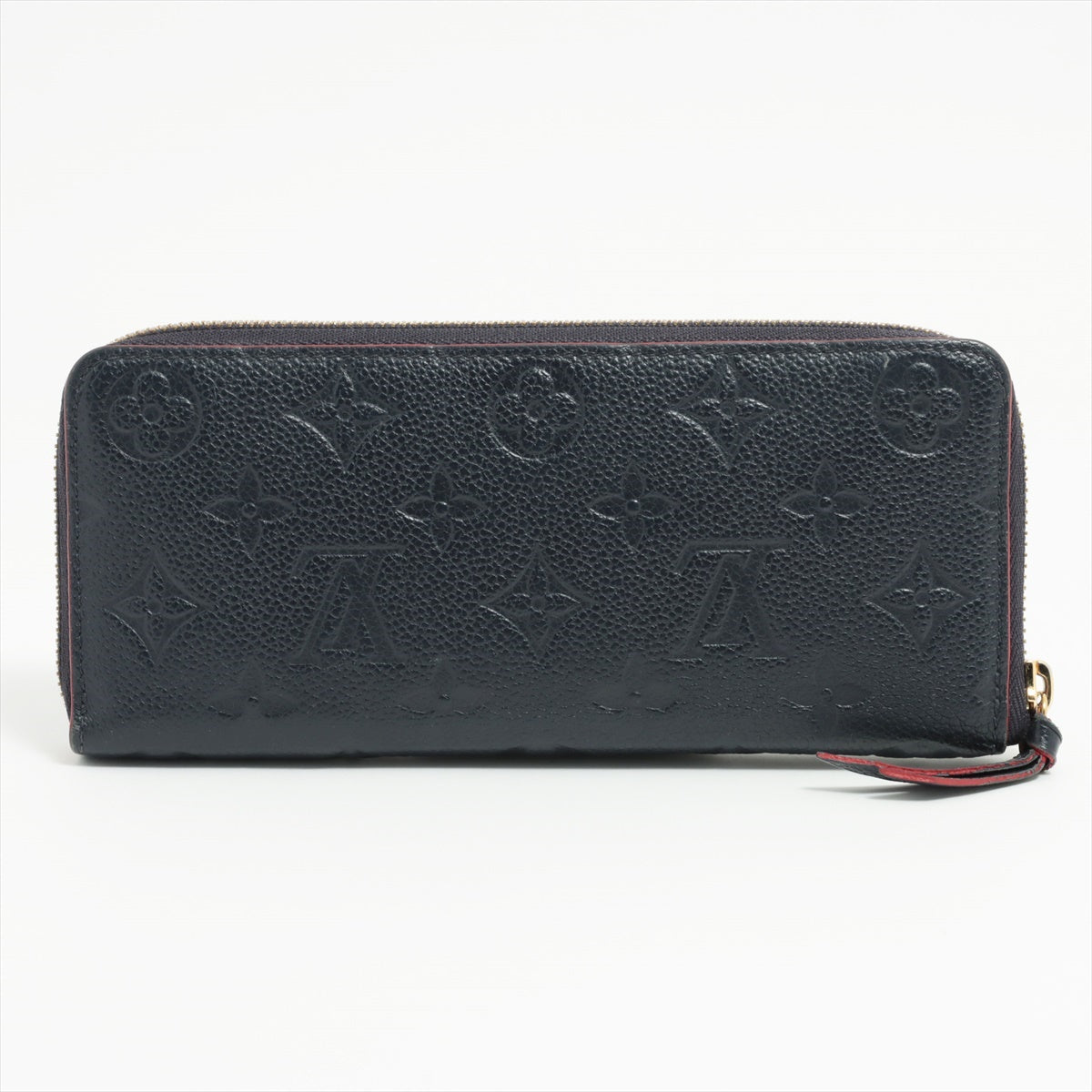 Louis Vuitton Monogram Amplant Portfolio Clemence M69415 Marine Round  Wallet