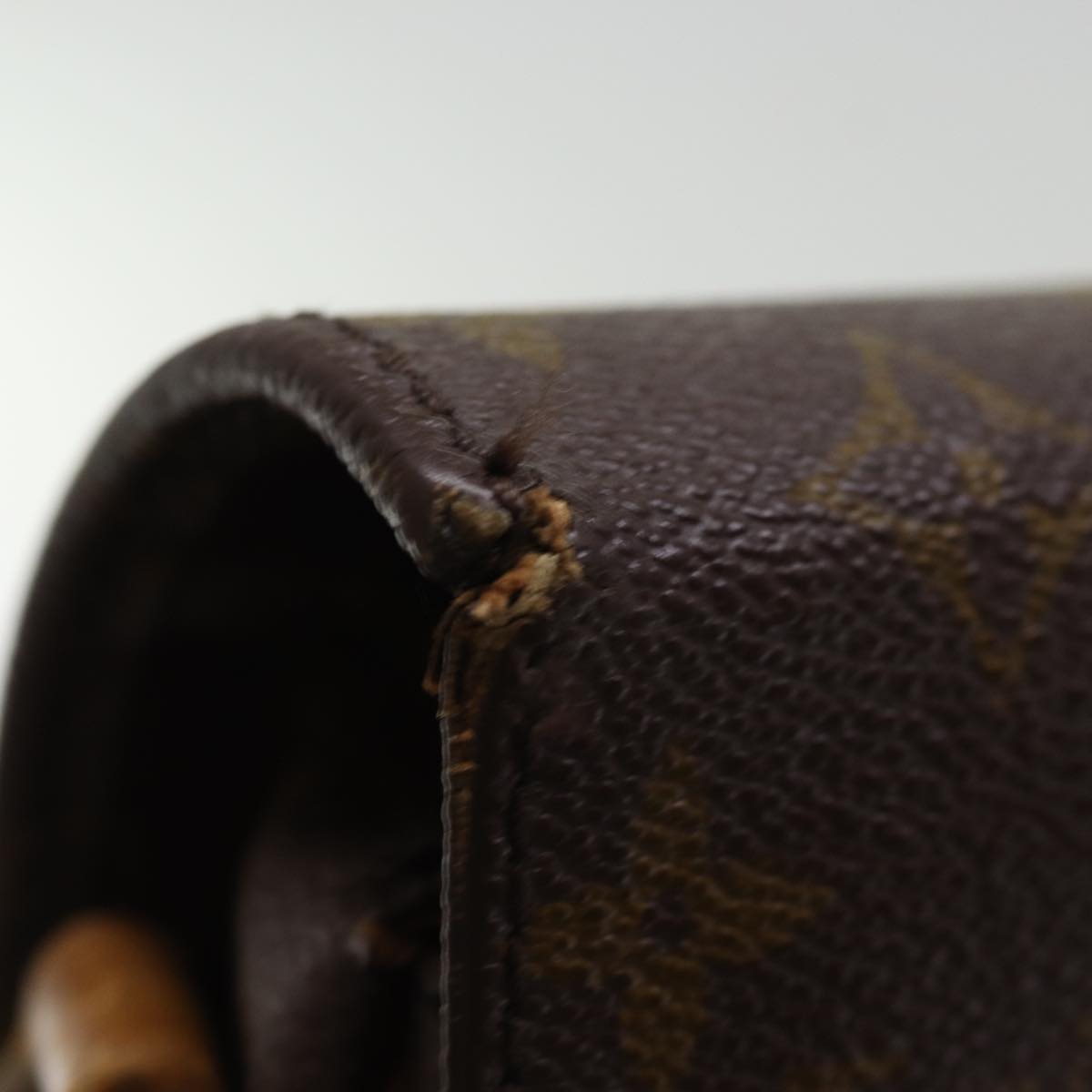 LOUIS VUITTON Monogram Cartouchiere MM Shoulder Bag M51253 LV 73297