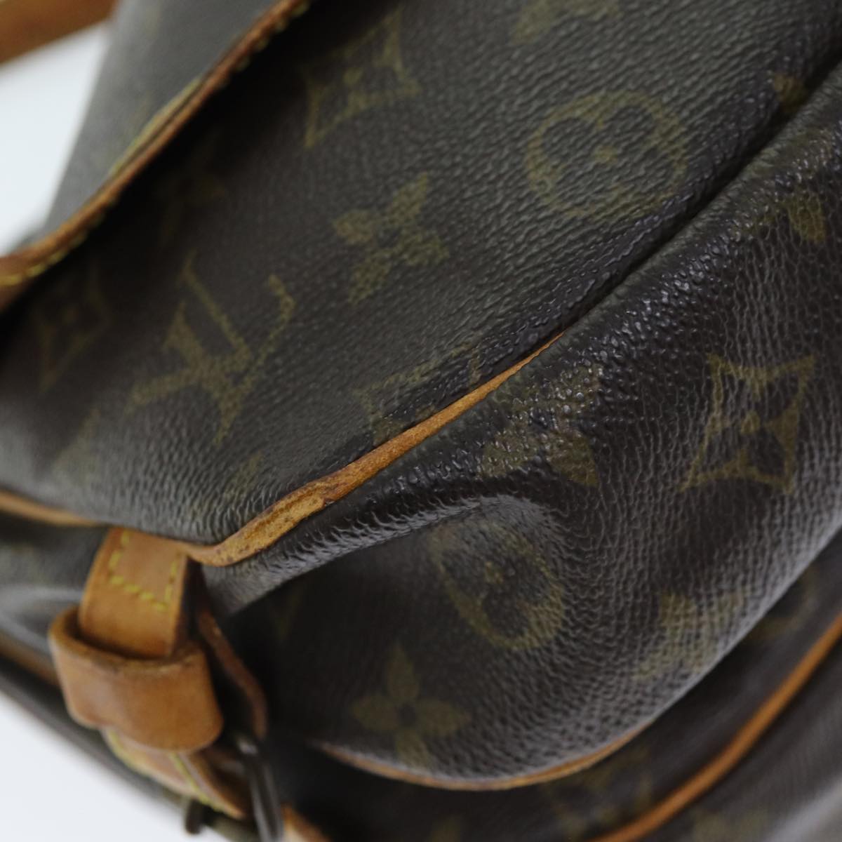 LOUIS VUITTON Monogram Saumur 30 Shoulder Bag M42256 LV 73298